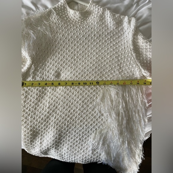 Vintage Designer Vivienne Poy sweater.Elegant with eyelash iridescent details - Picture 7 of 7